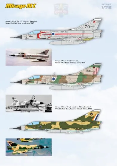 Mirage IIIC 1:72
