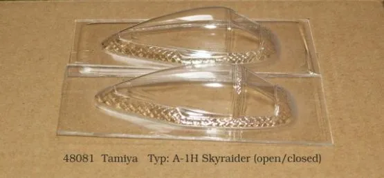 A-1H Skyraider canopy for Tamiya 1:48