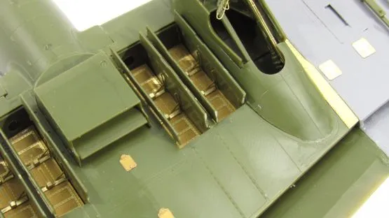 Il-2 mod.1941 bomb bay for Zvezda 1:48