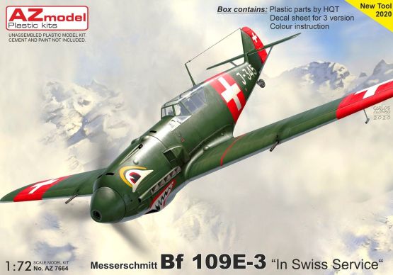 Bf 109E-3 In Swiss Service 1:72