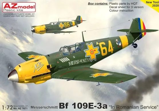 Bf 109E-3a - In Romanian Service 1:72