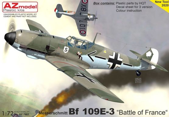Bf 109E-3 - Battle of France 1:72