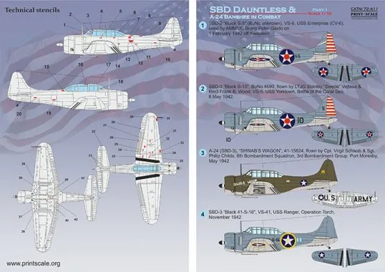 SBD Dauntless in combat Part.1 1:72