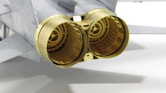 MiG-31 exhaust nozzle for Zvezda 1:72