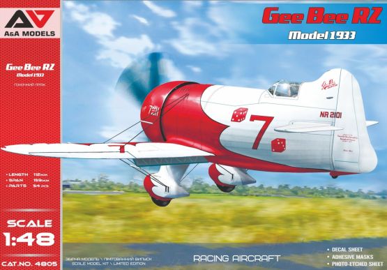 Gee Bee R1 ( 1933 version) racing aircraft 1:48