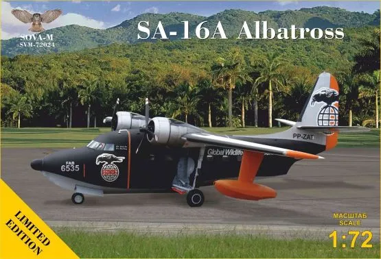 SA-16A Albatross flying boat 1:72