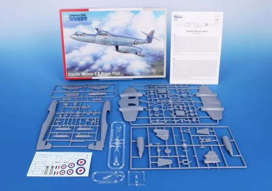 Gloster Meteor F.8 Prone Pilot 1:72