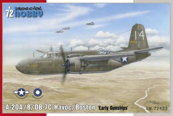 A-20B/C Havoc - Early Gunships 1:72