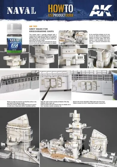 Wash Grey for Kriegsmarie Ships