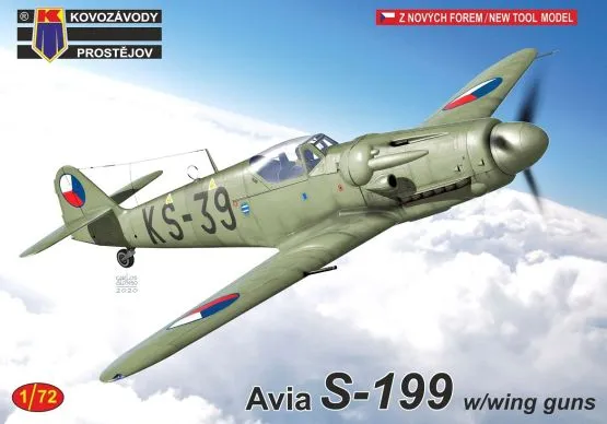 Avia S-199 w/wing guns 1:72