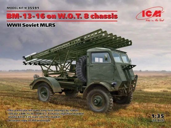 BM-13-16 on W.O.T. 8 chassis 1:35