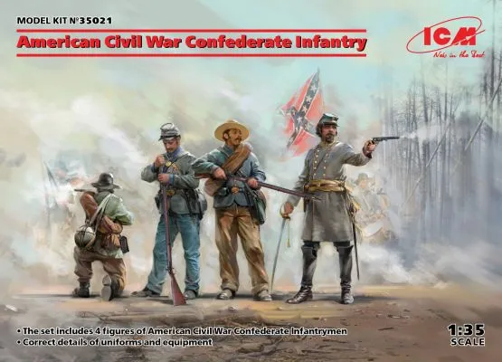 Confederate Infantry - American Civil War 1:35