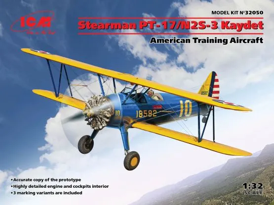 Stearman PT-17/N2S-3 Kaydet 1:32