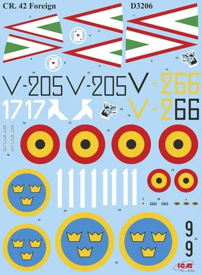 Fiat CR. 42 Falco in Foreign Services 1:32