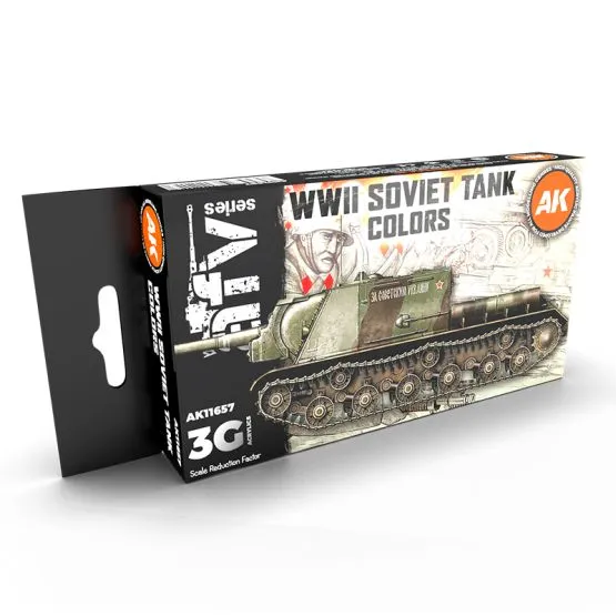 Sovite Tank Colors WWII (3G)