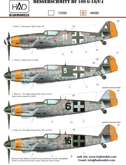 Bf 109G-10 1:48