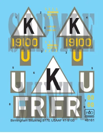 B-17E Birmingham Blitzkrieg USAAF 1:48