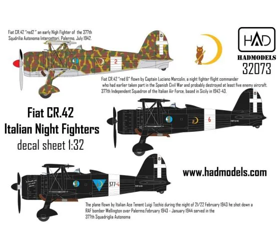 Fiat CR.42 Falco - Italien Night Fighters 1:32