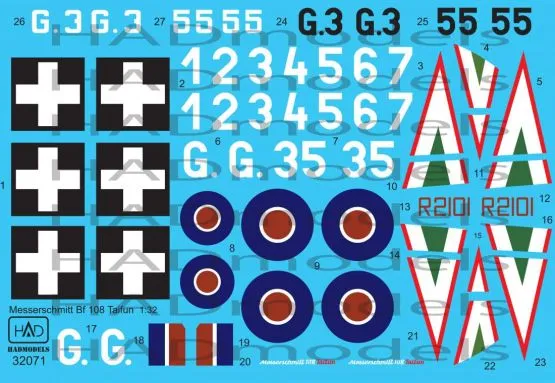 Messerschmitt Bf 108 Taifun 1:32
