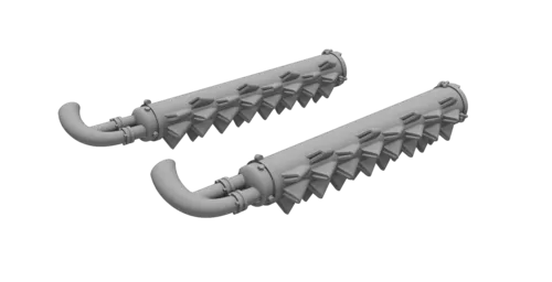 Beaufighter Mk.21 - Damper Exhausts / Aussie Type 1:48