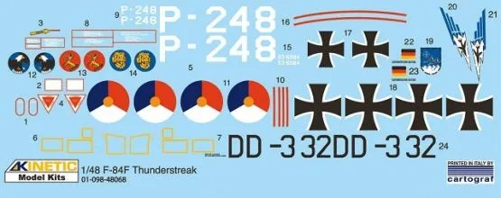 F-84F Thunderstreak 1:48