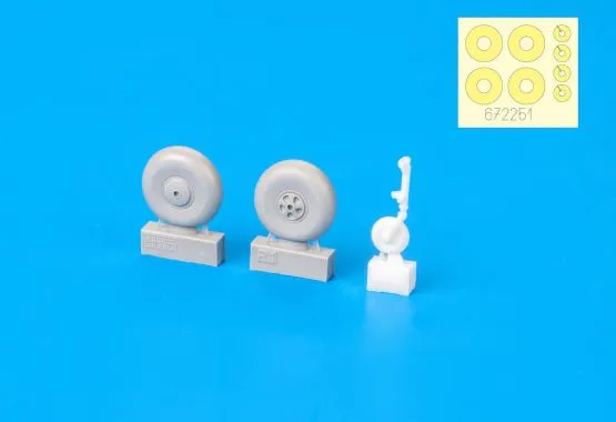 Beaufort Mk. I wheels 1:72