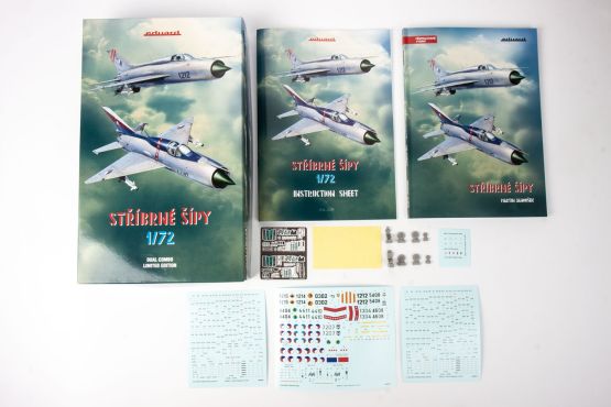 MiG-21 Silver arrows - Limited edition 1:72