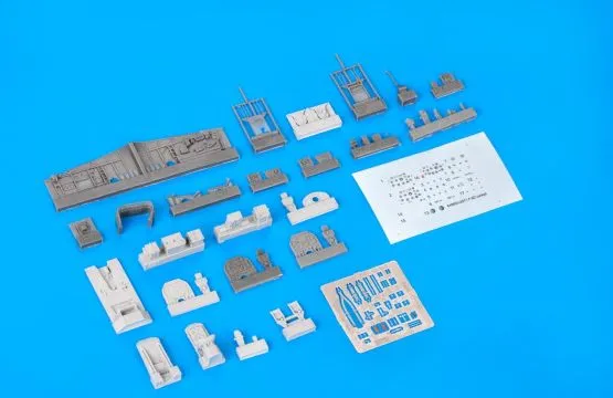 F-6D cockpit for Eduard 1:48