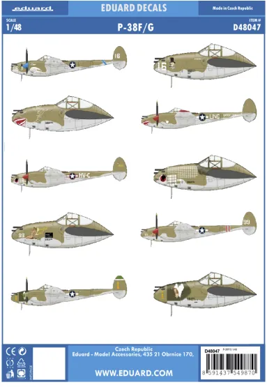 P-38F/ G 1:48