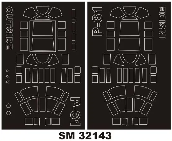 F-100F mask for Trumpeter 1:32