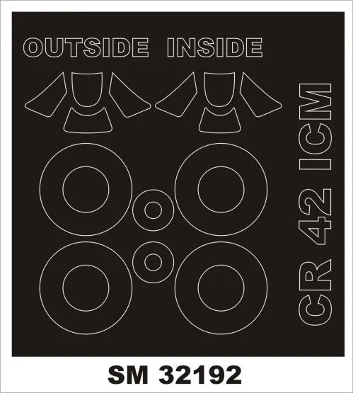CR.42 mask for ICM 1:32