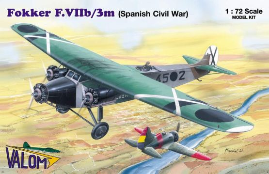 Fokker F.VIIb/3m (Spanish Civil War) 1:72