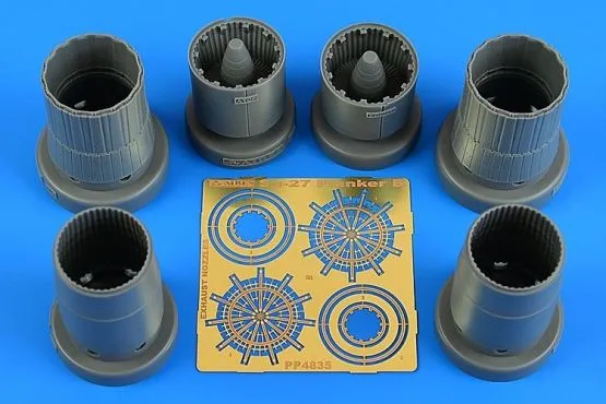 Su-27 Flanker B exhaust nozzles KH 1:48