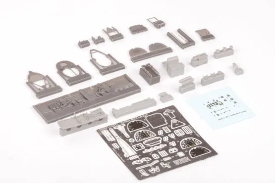 Spitfire Mk.II cockpit for Eduard 1:48