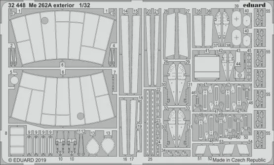 Me 262A exterior for Revell 1:32