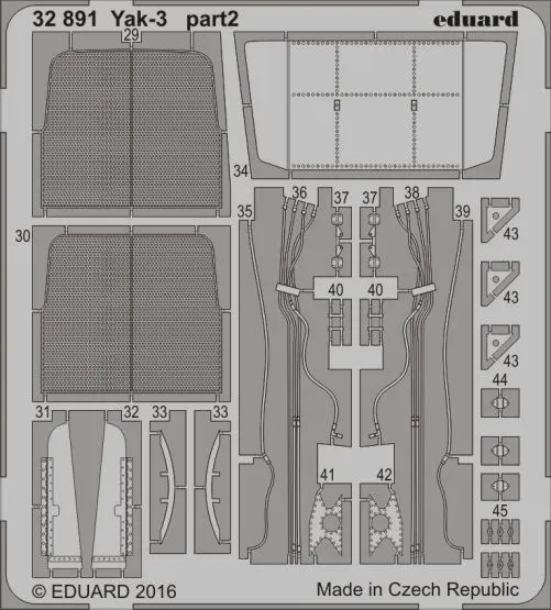 Yak-3 P.E. set for Special Hobby 1:32