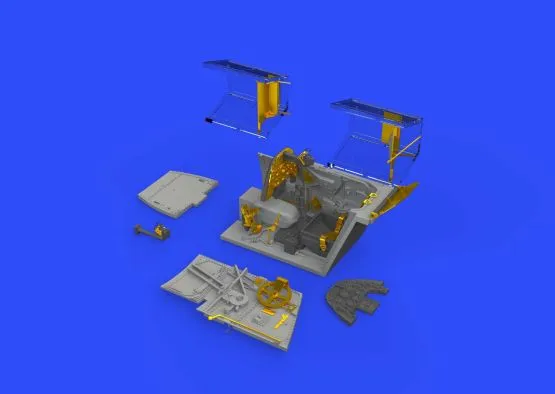 Bf 109G-6/U4 cockpit for Tamiya 1:48