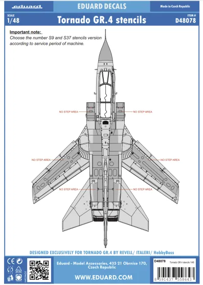 Tornado GR.4 stencils 1:48