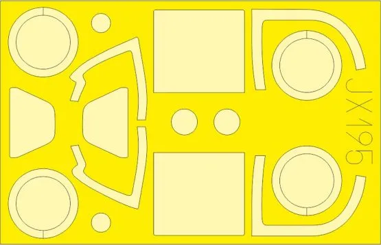 Yak-3 mask for Special Hobby 1:32