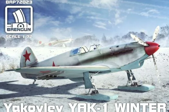 Yak-1 w/ skis (Winter) 1:72