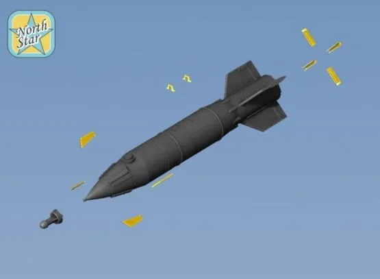 KAB-500L Laser Guided Bomb 1:48