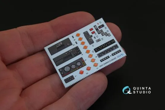 KAMAZ 4350 Mustang Family Interior 1:35