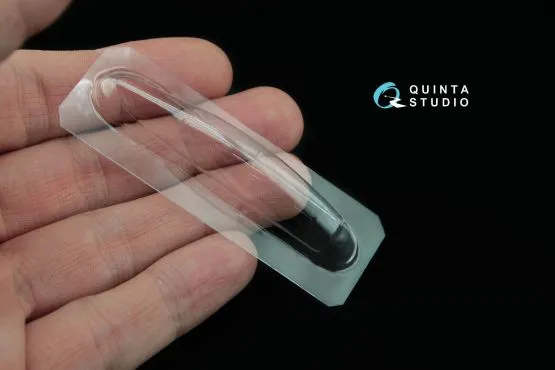 Su-27UB/ Su-30 clear canopy for Zvezda 1:72 Su-27UB/ Su-30 clear canopy for Zvezda 1:72