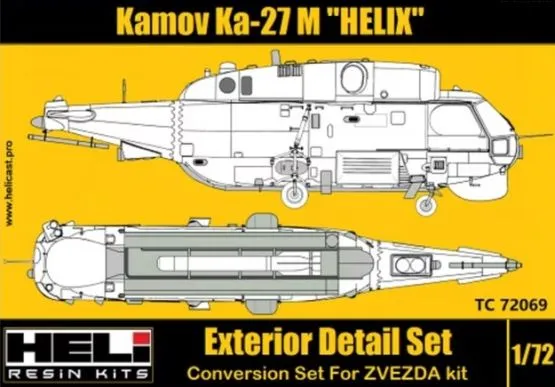 Ka-27M conversion kit 1:72