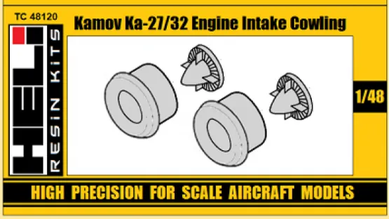 Ka-27/32 Helix Engine Intake Cowling 1:48