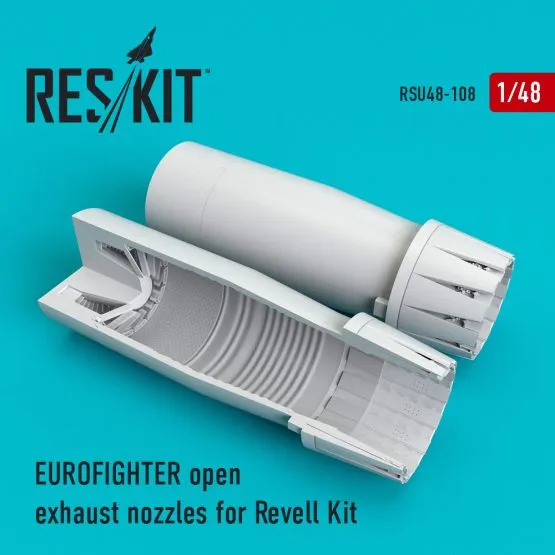 Eurofighter open exhaust nozzles for Revell 1:48