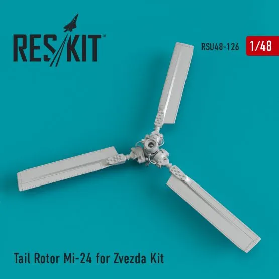 Mi-24V Tail Rotor for Zvezda Kit 1:48