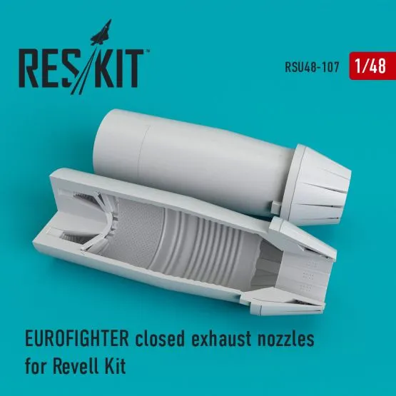Eurofighter closed exhaust nozzles for Revell 1:48