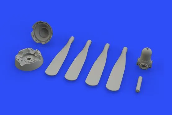 P-51D Hamilton Standard uncuffed propeller 1:48