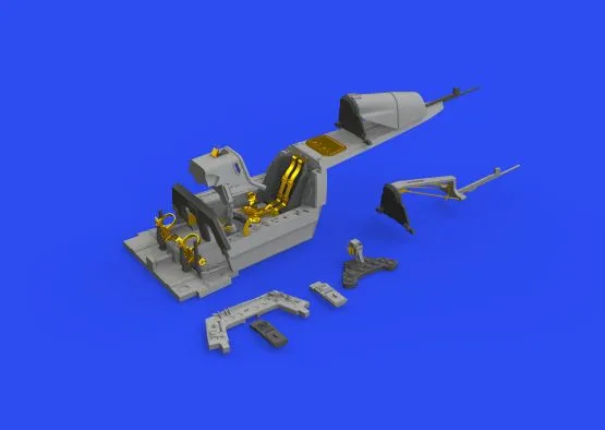 Fw 190F-8 cockpit for Eduard 1:48